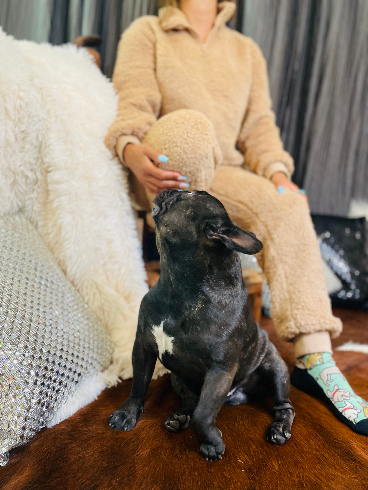 FAUX FRENCHIE MOM SET