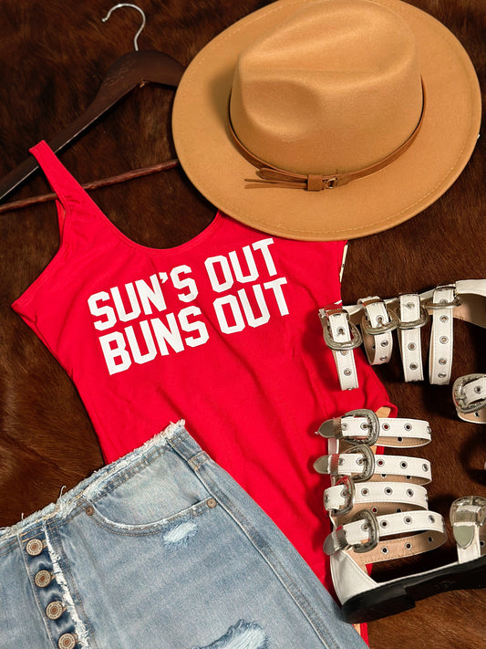 Suns Out Buns Out Swimsuit