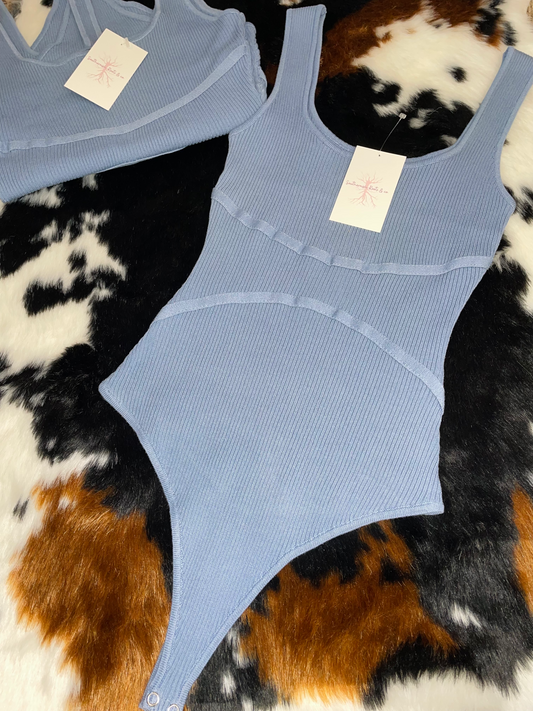 BLUE STONE BODYSUIT